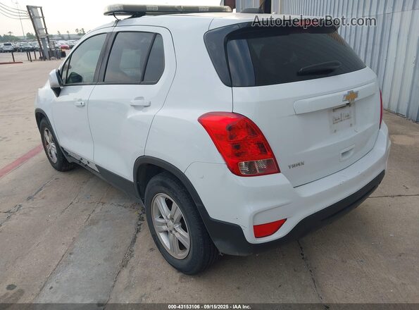 KL7CJKSB7MB320802 2021 CHEVROLET TRAX White უკანა მარცხენა