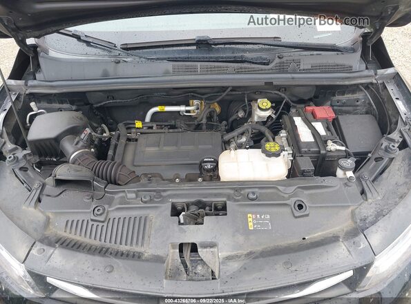 KL7CJKSB9MB321840 2021 CHEVROLET TRAX Black უკანა ხედი