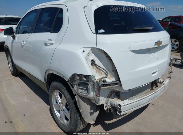 KL7CJKSBXLB058806 2020 CHEVROLET TRAX White 