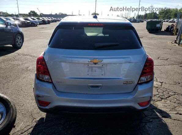 KL7CJKSBXMB326948 2021 CHEVROLET TRAX Silver Հետևի տեսք