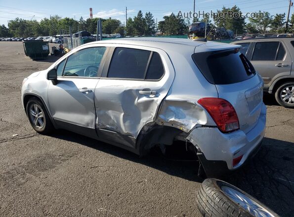 KL7CJKSBXMB326948 2021 CHEVROLET TRAX Silver Հետևի ձախ
