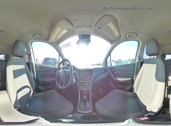 KL7CJKSBXMB326948 2021 CHEVROLET TRAX Silver Սալոնի 360 աստիճան տեսք