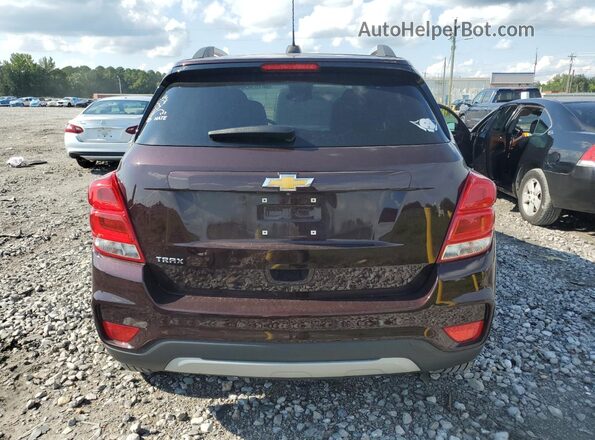 KL7CJLSB0MB323188 2021 CHEVROLET TRAX Burgundy Հետևի տեսք