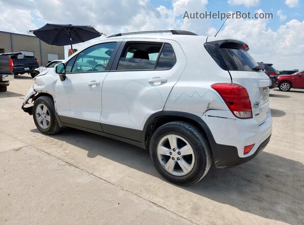 KL7CJLSB1MB347063 2021 CHEVROLET TRAX White Rear left
