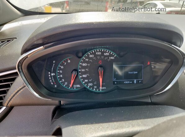 KL7CJLSB1MB347063 2021 CHEVROLET TRAX White Instrument cluster view