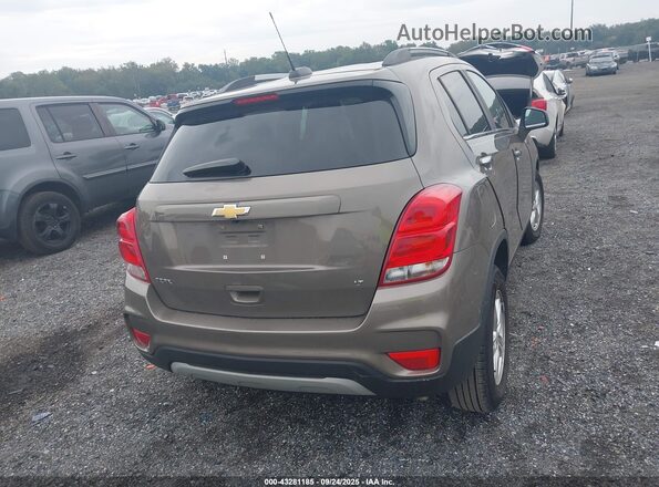KL7CJLSB4LB354281 2020 CHEVROLET TRAX Brown 