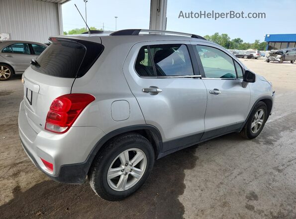 KL7CJLSB6KB815219 2019 CHEVROLET TRAX Silver Tył prawy