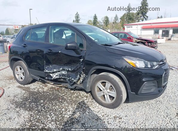 KL7CJNSB6LB317017 2020 CHEVROLET TRAX Black Widok z przodu