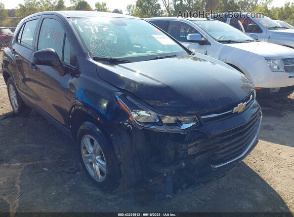 KL7CJNSBXLB091290 2020 CHEVROLET TRAX Black Widok z przodu