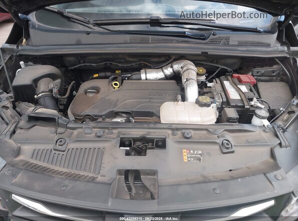 KL7CJNSMXNB516396 2022 CHEVROLET TRAX Черный Вид сзади