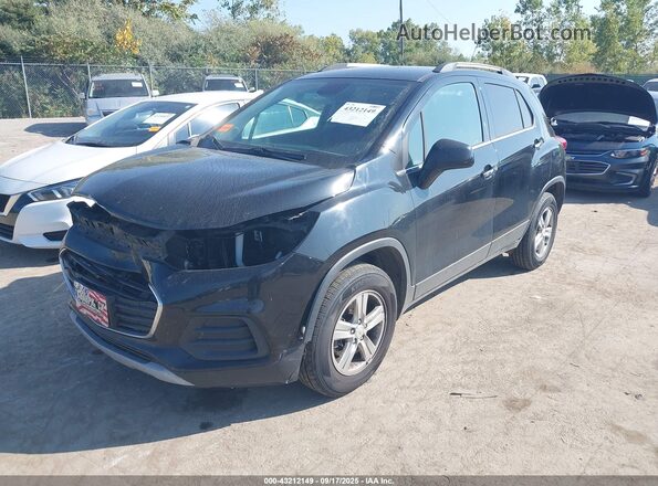 KL7CJPSB8KB813298 2019 CHEVROLET TRAX Black Передня ліва чверть