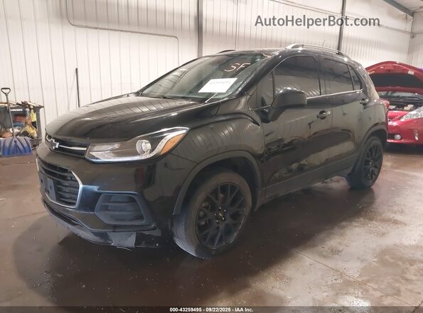 KL7CJPSM0NB534790 2022 CHEVROLET TRAX Black წინა მარცხენა ხედი სამი მეოთხედიდან