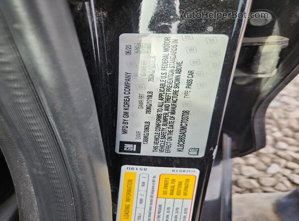 KL8CB6SA0MC703708 2021 CHEVROLET SPARK Black Vista del compartimento del motor