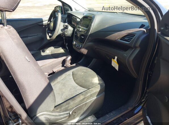 KL8CB6SA0MC729208 2021 CHEVROLET SPARK Black Вид салону спереду
