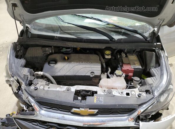 KL8CB6SA1MC712899 2021 CHEVROLET SPARK Серебряный Вид задней части салона