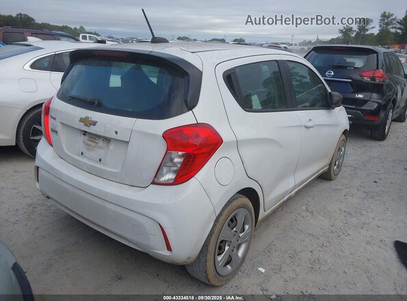 KL8CB6SA2LC443083 2020 CHEVROLET SPARK White Trasero derecho