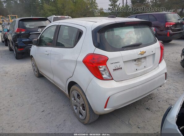 KL8CB6SA2LC443083 2020 CHEVROLET SPARK White Trasero izquierdo