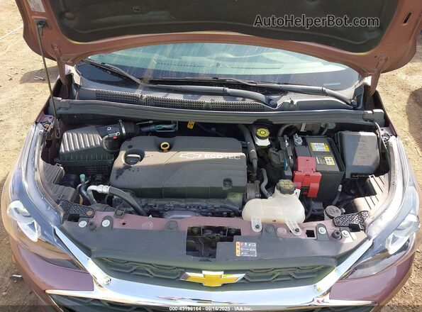 KL8CB6SA4MC705090 2021 CHEVROLET SPARK Purple Rear view