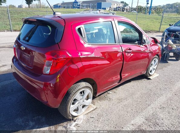 KL8CB6SA4NC014983 2022 CHEVROLET SPARK Красный Задняя правая четверть