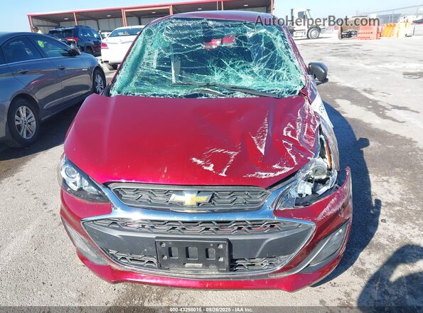 KL8CB6SA4NC014983 2022 CHEVROLET SPARK Красный Вид щитка приборов