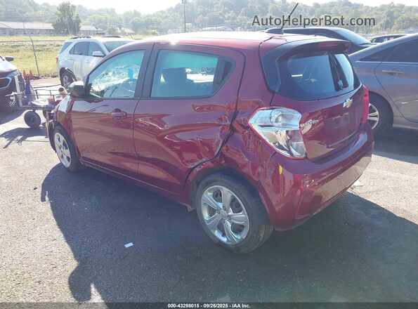 KL8CB6SA4NC014983 2022 CHEVROLET SPARK Красный Задняя левая четверть