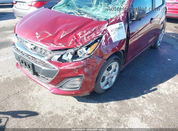 KL8CB6SA4NC014983 2022 CHEVROLET SPARK Красный Вид спереди