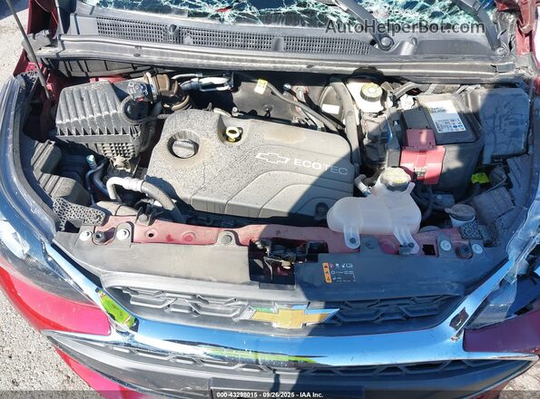 KL8CB6SA4NC014983 2022 CHEVROLET SPARK Красный Вид сзади