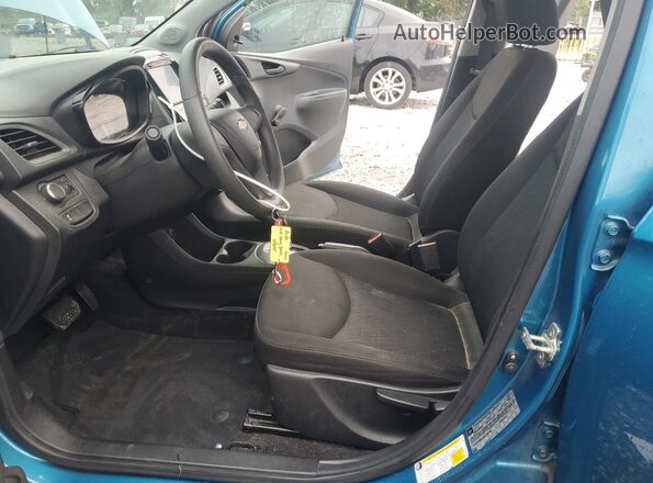 KL8CB6SA5MC728796 2021 CHEVROLET SPARK Blue Вид салону спереду
