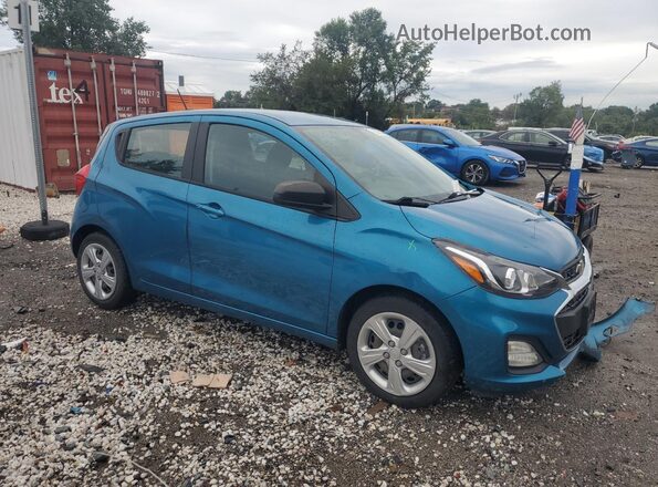KL8CB6SA5MC728796 2021 CHEVROLET SPARK Blue Передня права чверть