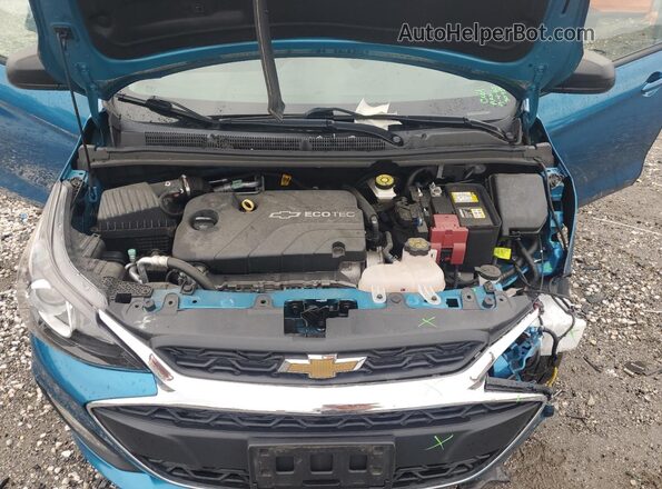 KL8CB6SA5MC728796 2021 CHEVROLET SPARK Blue Вид задньої частини салону