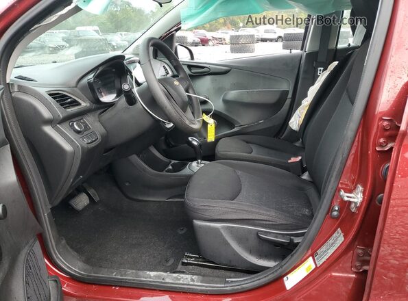 KL8CB6SA6NC020428 2022 CHEVROLET SPARK Бордовый Вид салона спереди