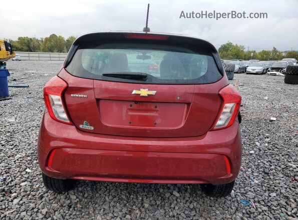 KL8CB6SA6NC020428 2022 CHEVROLET SPARK Бордовый Вид сзади