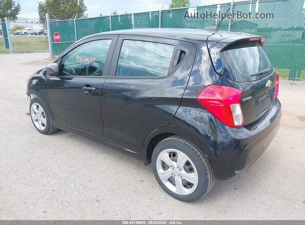 KL8CB6SA7LC461224 2020 CHEVROLET SPARK Черный Задняя левая четверть