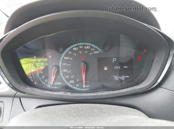 KL8CB6SA7LC461224 2020 CHEVROLET SPARK Черный Вид задних сидений