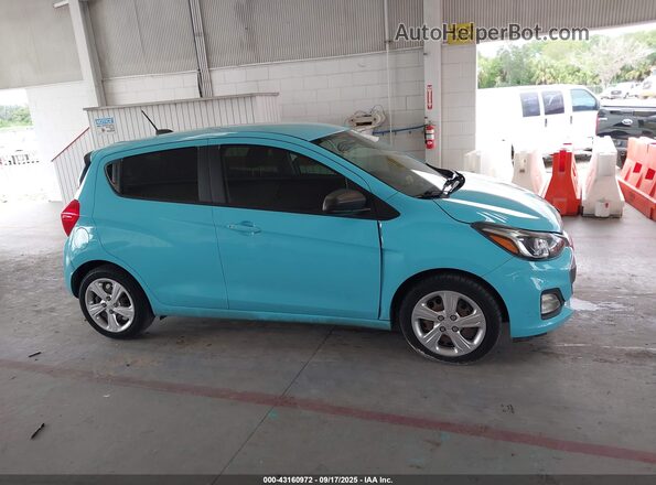 KL8CB6SA8MC715752 2021 CHEVROLET SPARK Blue Вид задньої частини салону