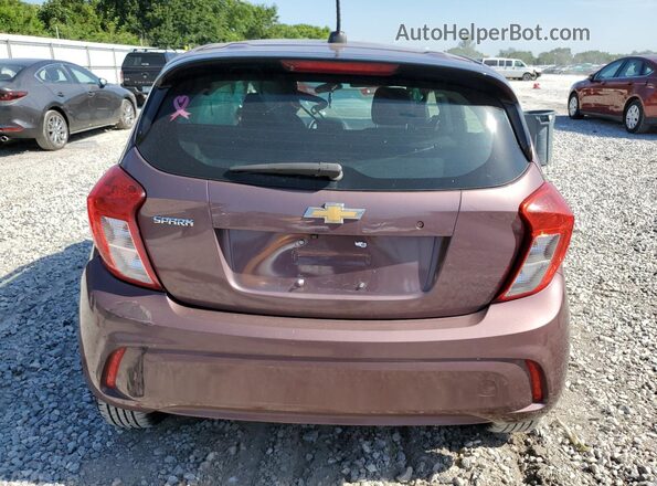 KL8CB6SA9KC818630 2019 CHEVROLET SPARK Purple Vista trasera