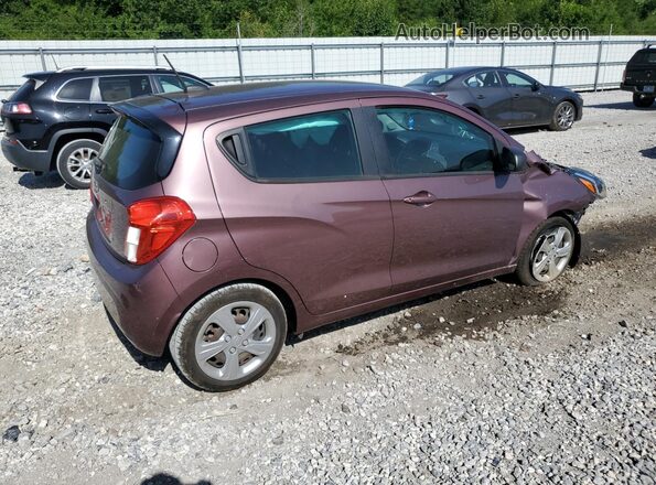 KL8CB6SA9KC818630 2019 CHEVROLET SPARK Purple Trasero derecho