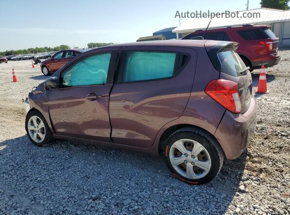 KL8CB6SA9KC818630 2019 CHEVROLET SPARK Purple Trasero izquierdo