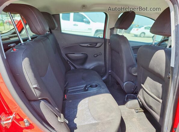 KL8CB6SA9LC462598 2020 CHEVROLET SPARK Red Հետևի նստատեղերի տեսք