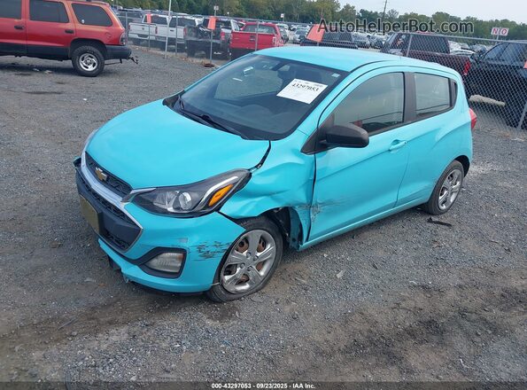 KL8CB6SA9MC705134 2021 CHEVROLET SPARK Blue Front left