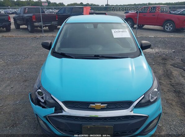 KL8CB6SA9MC705134 2021 CHEVROLET SPARK Blue Dashboard view