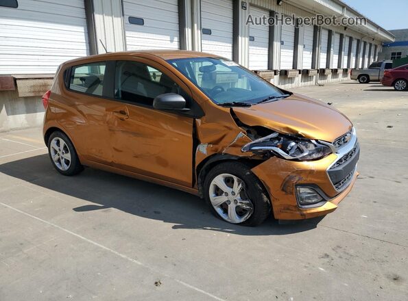 KL8CB6SAXLC402409 2020 CHEVROLET SPARK Orange Front right