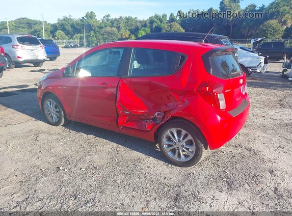 KL8CD6SA3LC428523 2020 CHEVROLET SPARK Red Հետևի ձախ