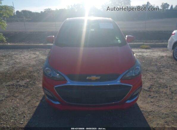 KL8CD6SA3LC428523 2020 CHEVROLET SPARK Red Սարքավորումների վահանակի տեսք