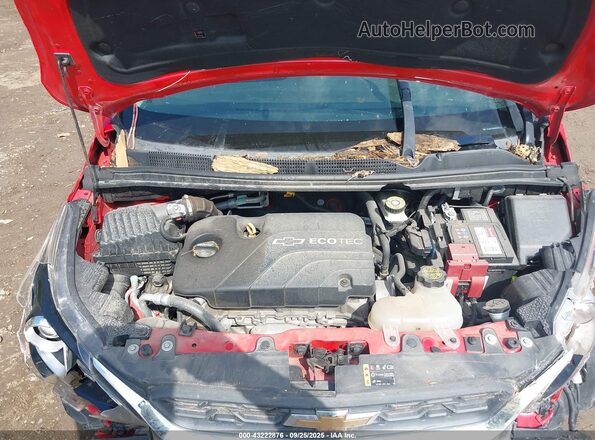 KL8CD6SA3MC729200 2021 CHEVROLET SPARK Red Հետևի տեսք