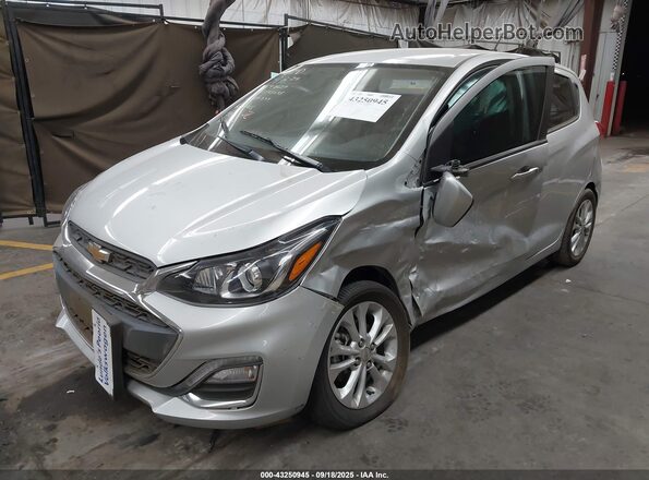 KL8CD6SA3NC012359 2022 CHEVROLET SPARK Gray წინა მარცხენა ხედი სამი მეოთხედიდან