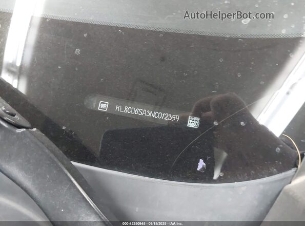 KL8CD6SA3NC012359 2022 CHEVROLET SPARK Gray ძრავის განყოფილების ხედი
