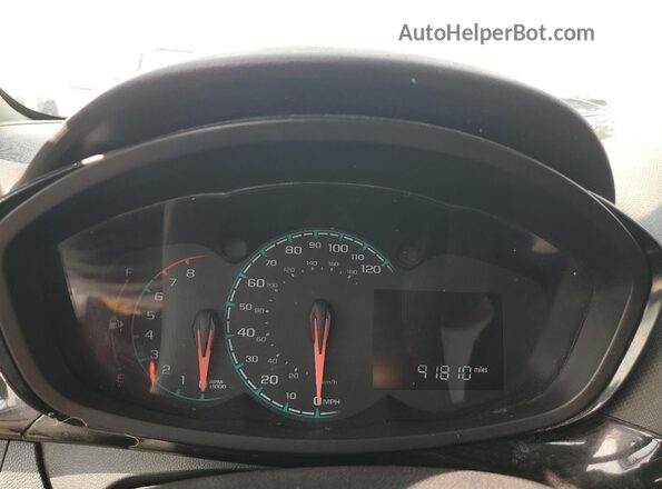 KL8CD6SA4MC728184 2021 CHEVROLET SPARK Белый Вид щитка приборов