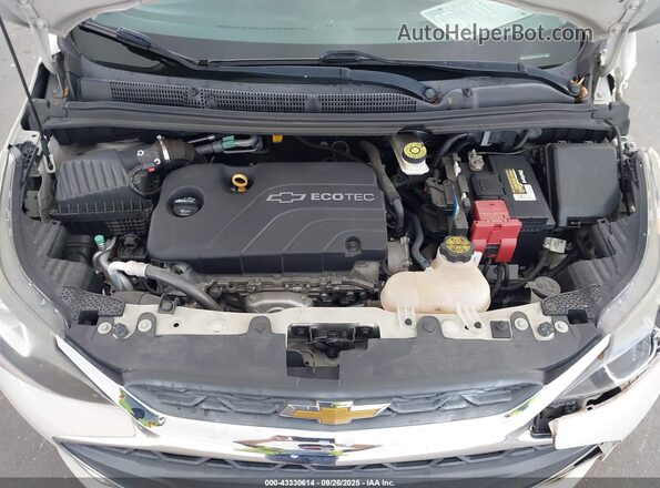 KL8CD6SA5LC447591 2020 CHEVROLET SPARK White Вид ззаду