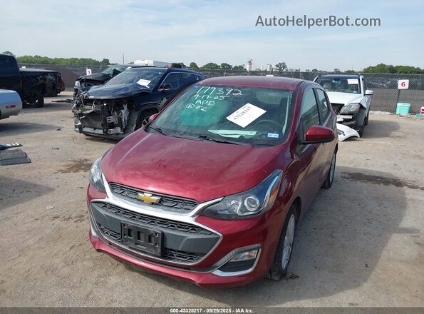 KL8CD6SA5NC013187 2022 CHEVROLET SPARK Red Przód lewy
